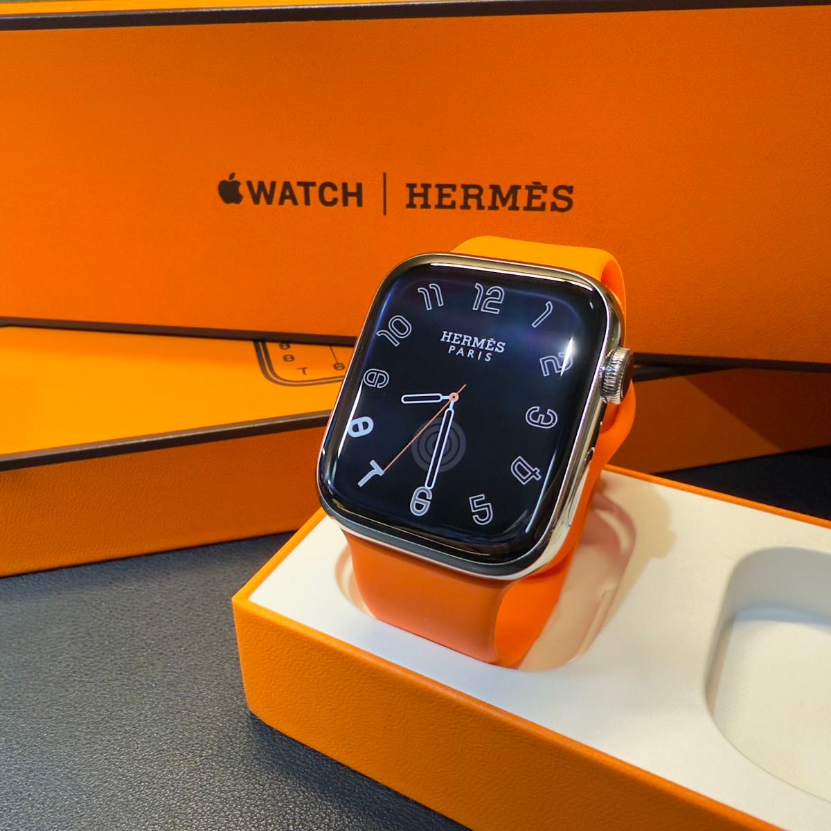 ★美品 Apple Watch series8 HERMES 45mm アップルウォッチ エルメスシリーズ8 825 ★美品 Apple Watch series8 HERMES 45mm アップルウォッチ エルメスシリーズ8 825