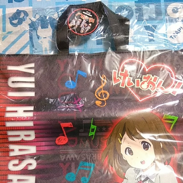  K-On! Hirasawa Yui Cara rucksack tote bag 40×35cm unopened new goods tote bag 