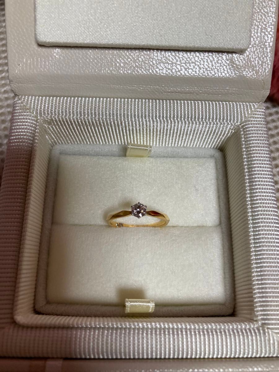 新品未使用】ビジュピコ 婚約指輪 ダイヤモンド0 23カラット 新品未使用】ビジュピコ 婚約指輪 ダイヤモンド0 23カラット