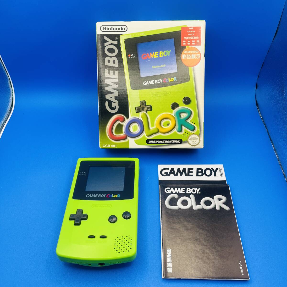 553 極美品 完品 任天堂 GAME BOY COLOR 本体 一式 台湾 アジア 553 極美品 完品 任天堂 GAME BOY COLOR 本体 一式 台湾 アジア