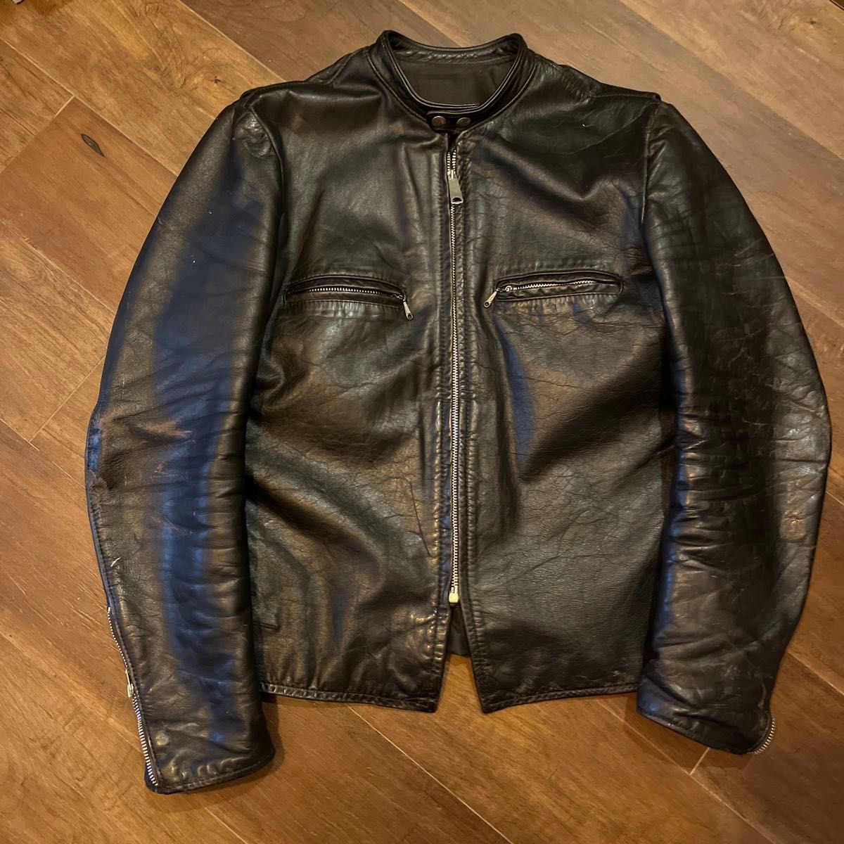 長渕剛 ジョニーデップ着用 brooksシングルレザーライダース 長渕剛 ジョニーデップ着用 brooksシングルレザーライダース
