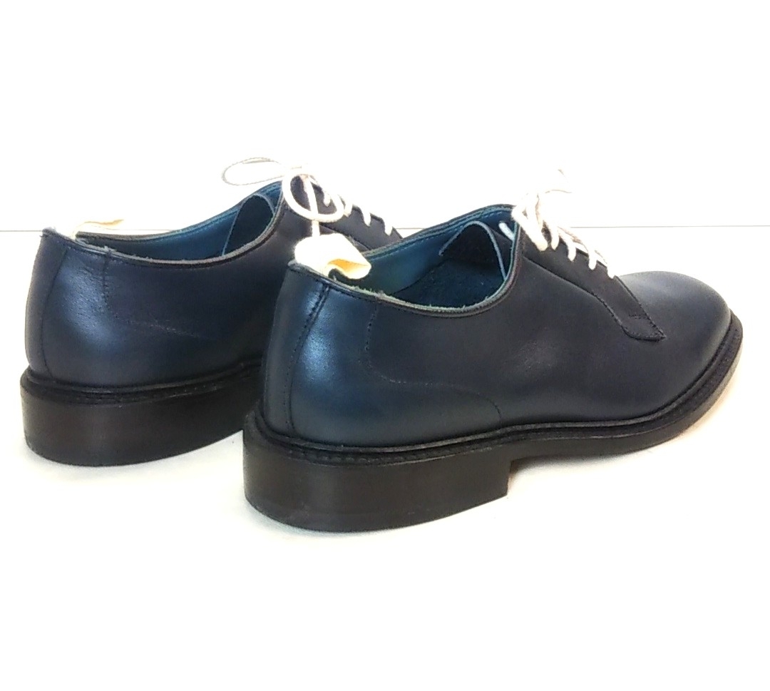 Tricker's Tricker's ANTONIA special order plain tu leather dress shoes navy 6 fitting 5