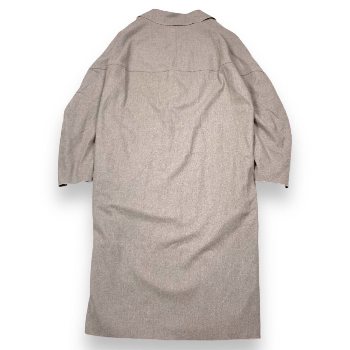 美品】Sov ソブ カシミヤ混ウール チェスターコートロング 美品】Sov ソブ カシミヤ混ウール チェスターコートロング