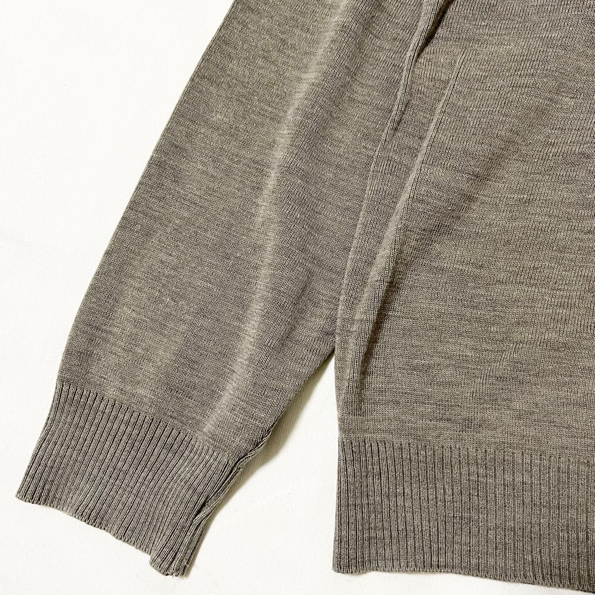 OLD Dunlop ダンロップ 刺繍ロゴ 薄手 ニットセーター 企業物 OLD Dunlop ダンロップ 刺繍ロゴ 薄手 ニットセーター 企業物