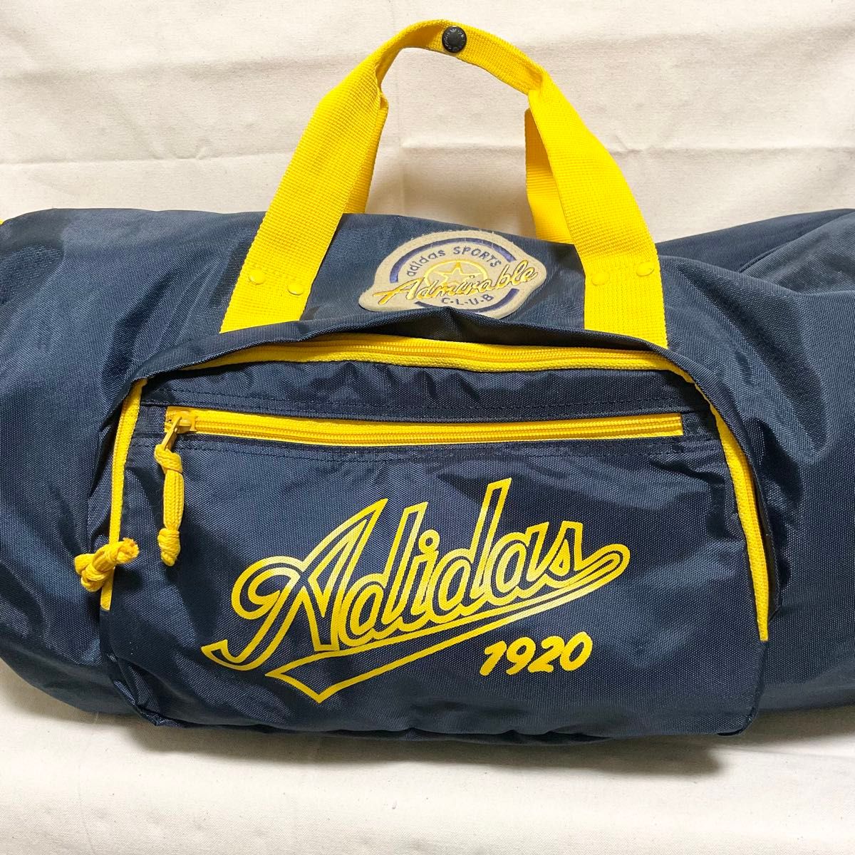 OLD adidas アディダス レトロ ビッグロゴ ボストンバッグ OLD adidas アディダス レトロ ビッグロゴ ボストンバッグ