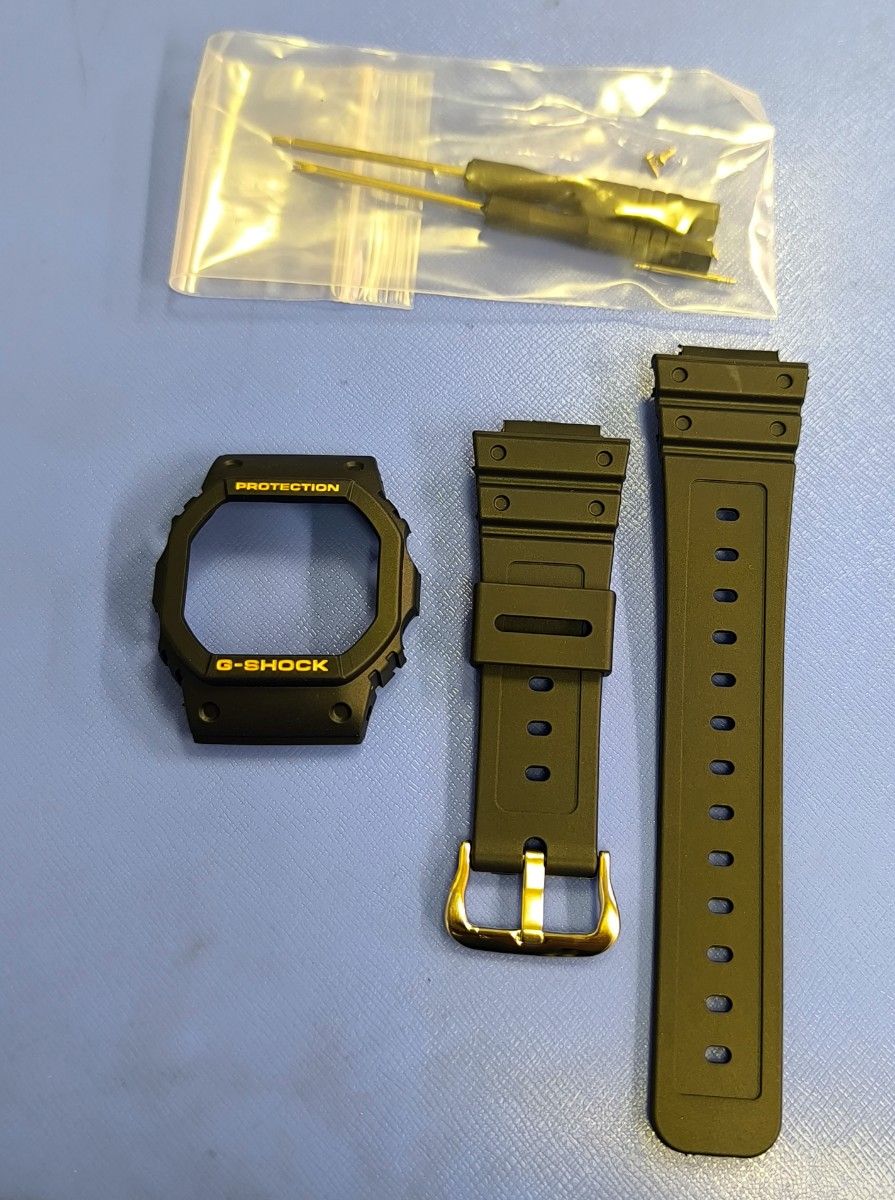 未使用 Gショック DW-5600系 社外品 ベルト ベゼルSET 工具 未使用 Gショック DW-5600系 社外品 ベルト ベゼルSET 工具