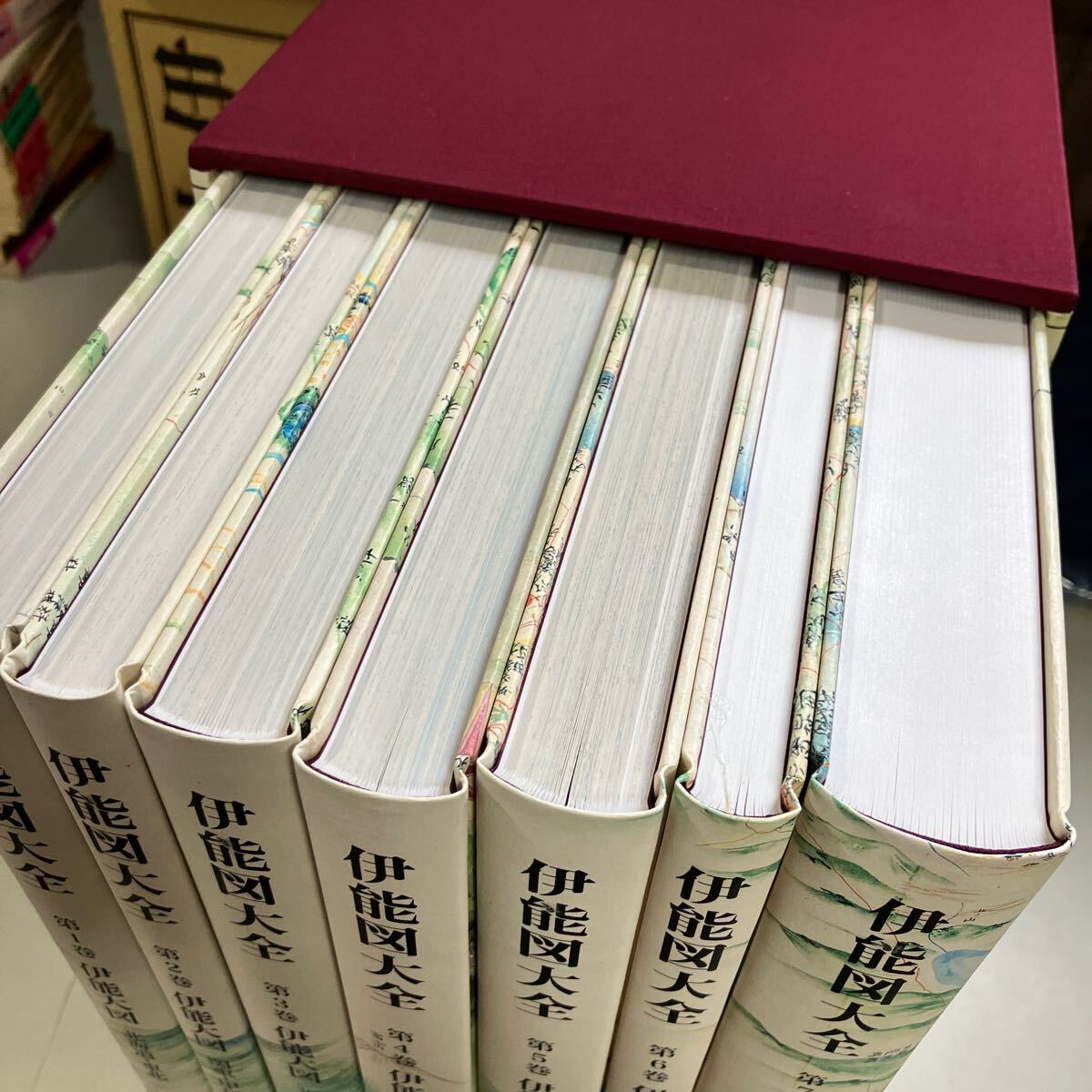 美品○【 伊能図大全 全7冊揃セット 本体価格 95,000円/渡辺 美品○【 伊能図大全 全7冊揃セット 本体価格 95,000円/渡辺