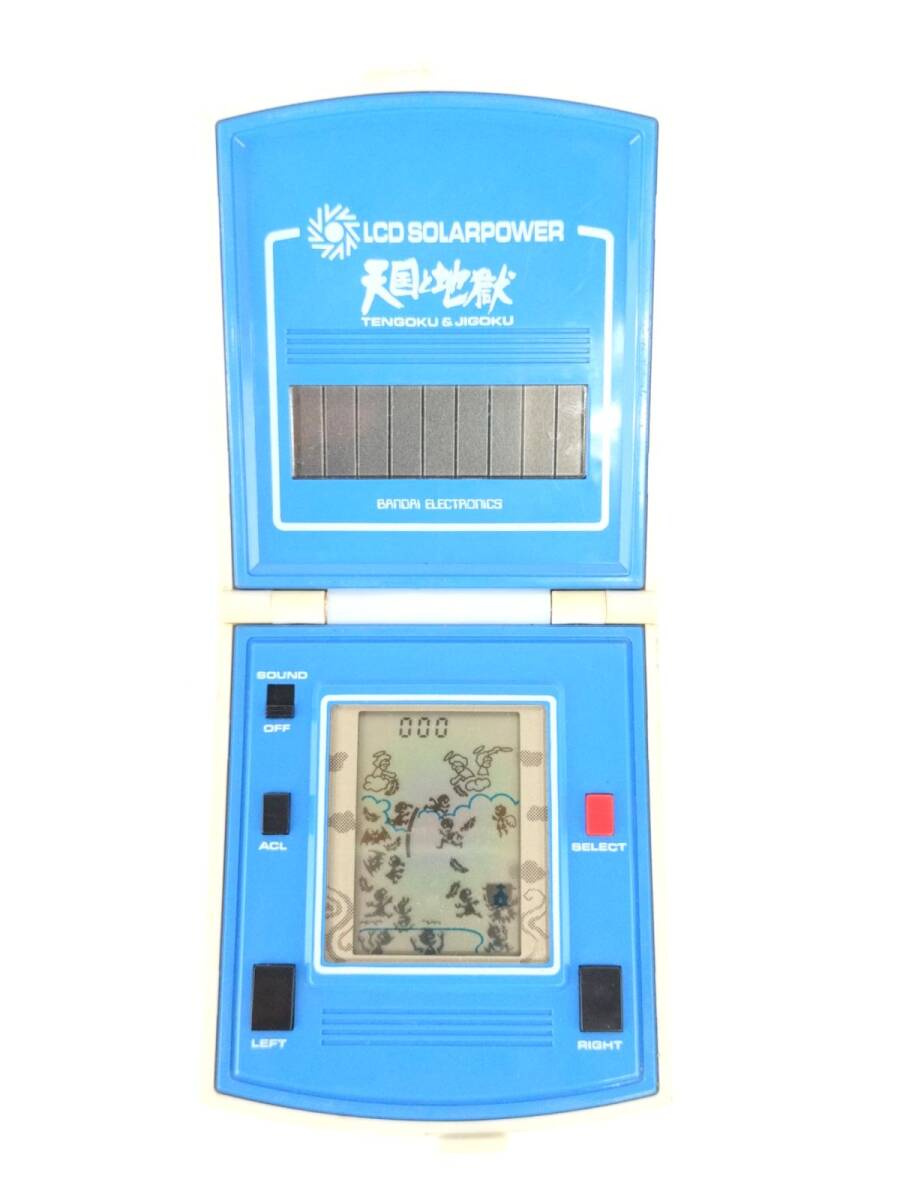 天国と地獄 ゲーム LCDソーラーパワー Yahoo!オークション - 6L バンダイ LCD ソーラー パワー 天国と