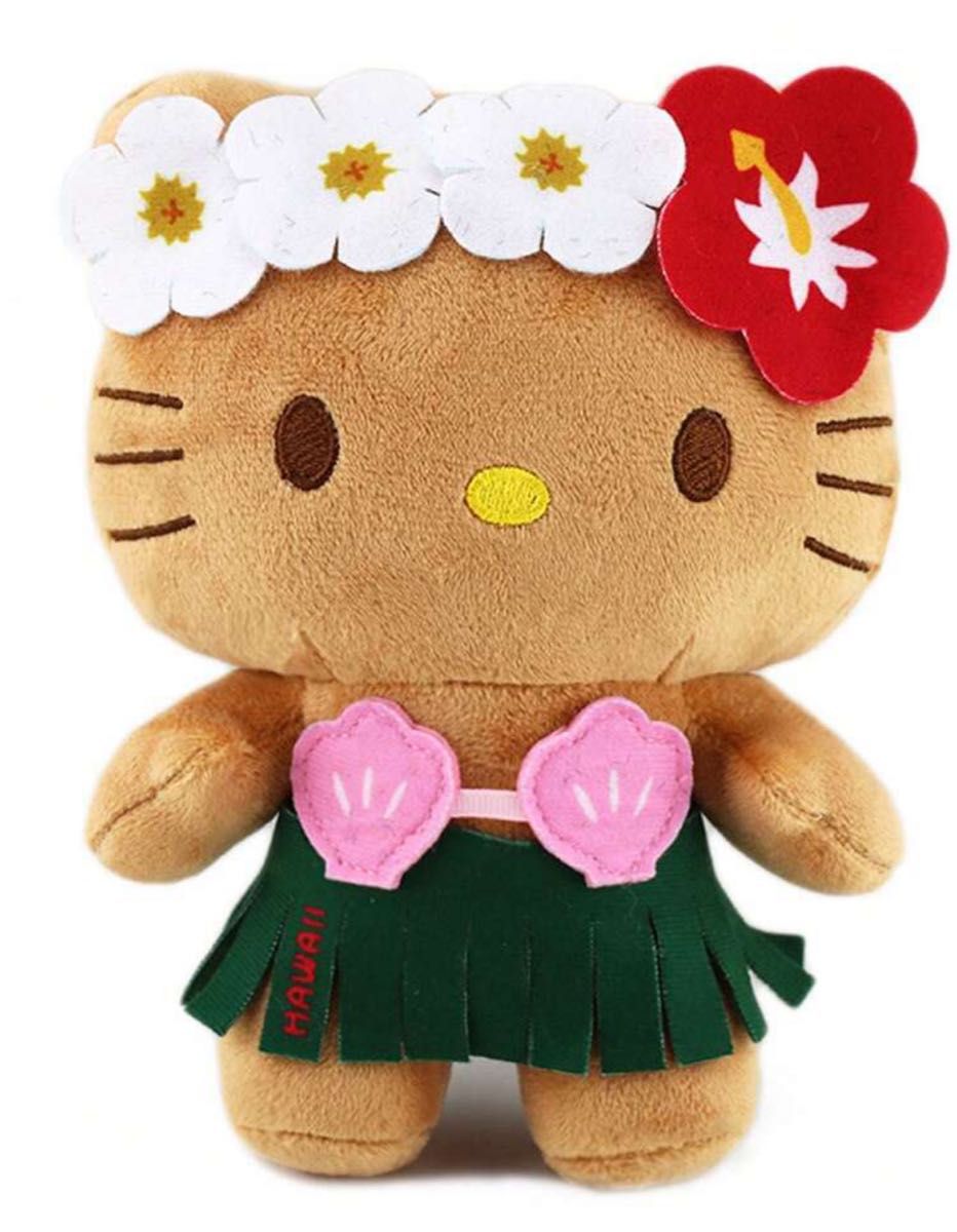 ぬいぐるみ ハローキティ 日焼けキティ ハワイ 20㎝ マスコット ぬいぐるみ ハローキティ 日焼けキティ ハワイ 20㎝ マスコット