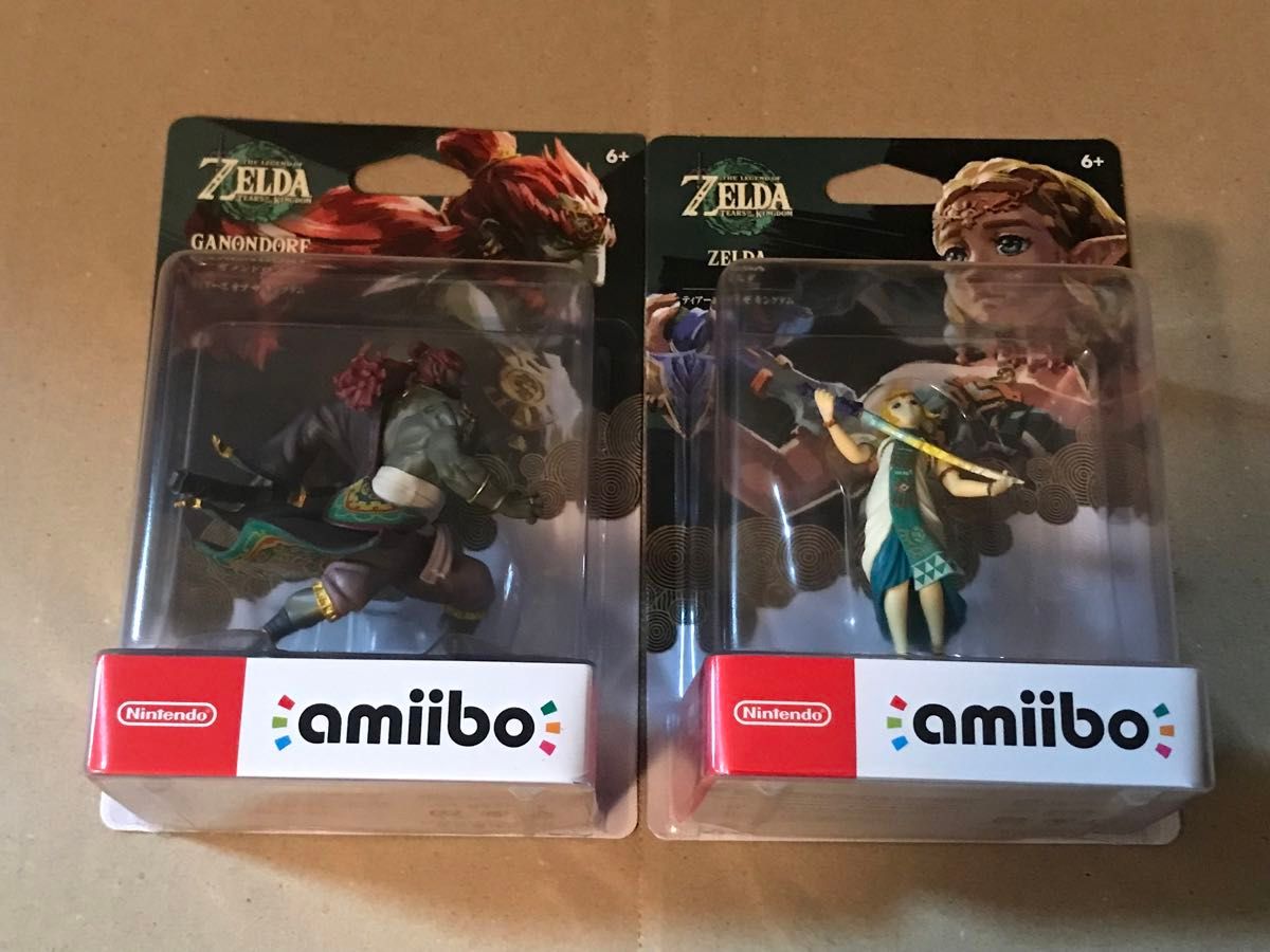 新品未開封☆amiibo 6点セット☆ゼルダの伝説シリーズ☆Nintendo 新品未開封 amiibo ゼルダ+ガノンドロフ [ティアーズ オブ ザ
