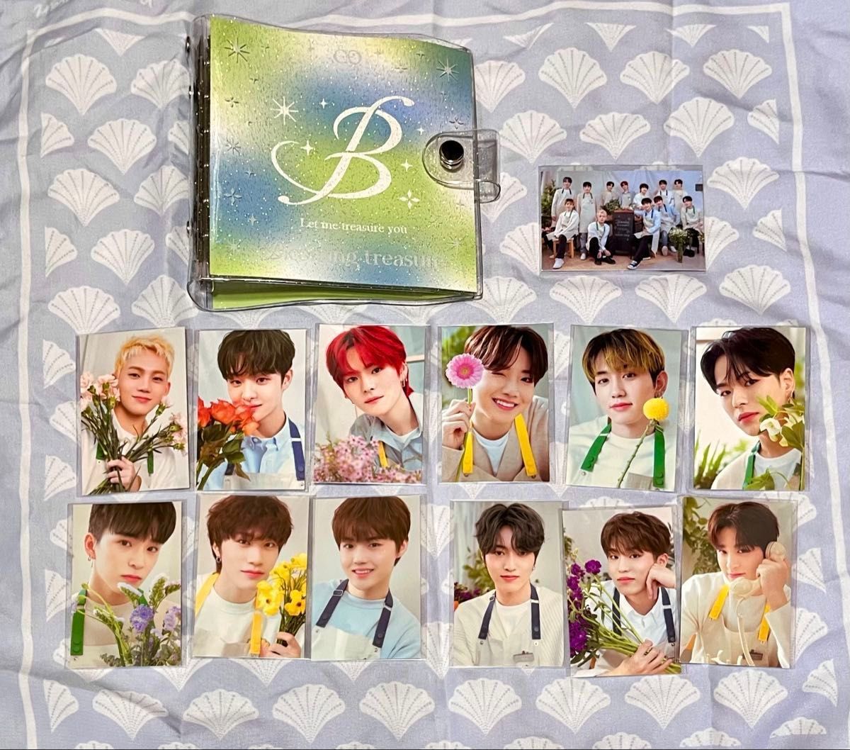 TREASURE blooming キット トレカ ID トレカケース フォト TREASURE blooming キット トレカ ID トレカケース フォト