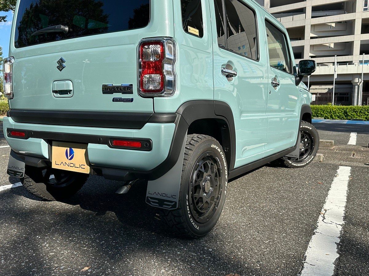 ハスラーMR52/92専用マッドフラップ(オリーブグリーン) ランド ハスラーMR52/92専用マッドフラップ(オリーブグリーン) ランド