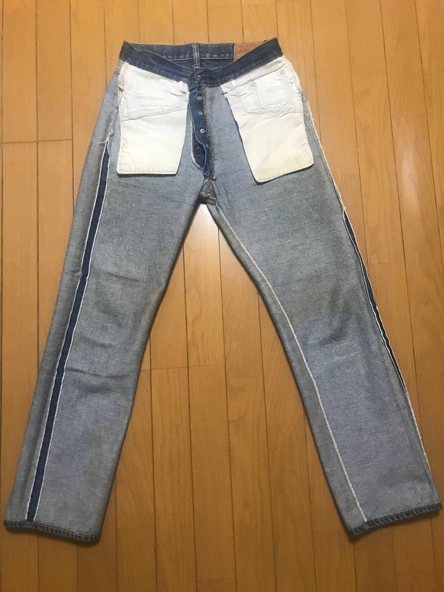 70s Levi's 501 66後期 36×29½ リーバイス デニムパンツ ボタン
