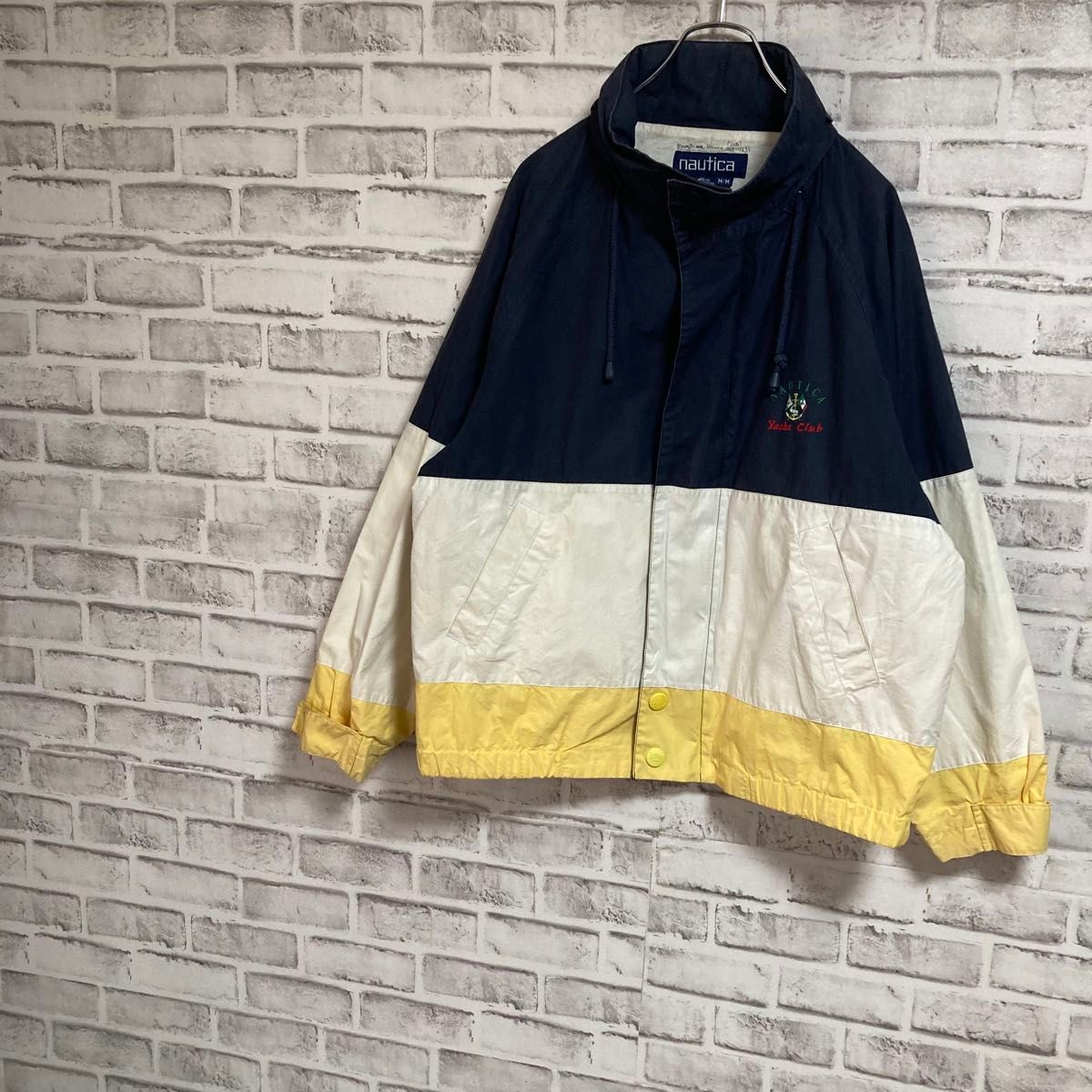 激レア切替セーリングジャケット nautica ノーティカ 90s 切替 激レア切替セーリングジャケット nautica ノーティカ 90s 切替
