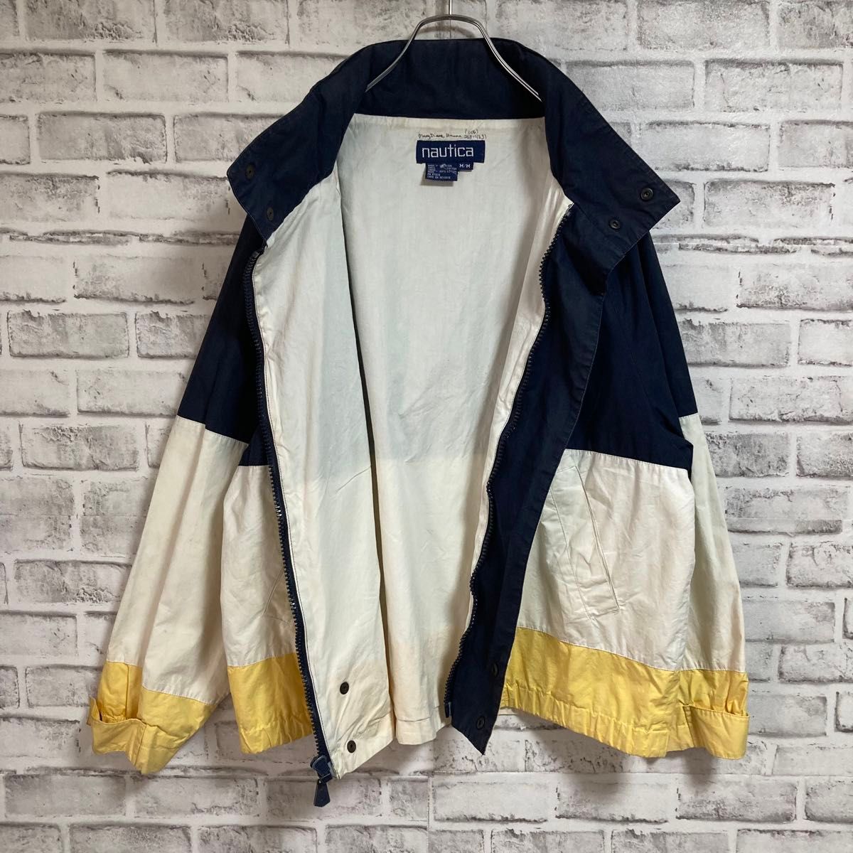 激レア切替セーリングジャケット nautica ノーティカ 90s 切替 激レア切替セーリングジャケット nautica ノーティカ 90s 切替
