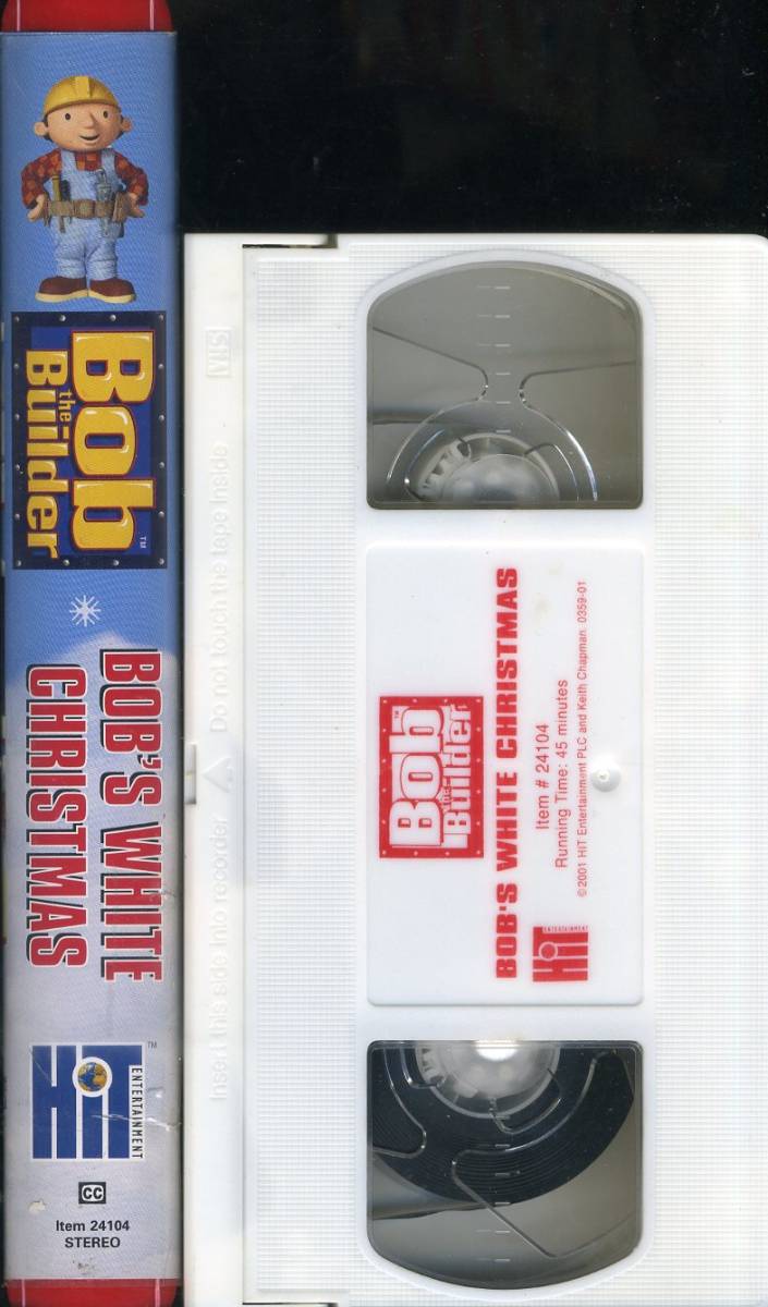 即決〈同梱歓迎〉VHS Bob the Builder - Bob's White Xmas ボブとはたらくブーブーズ アニメ ビデオ◎その他多数出品中∞3371_画像3