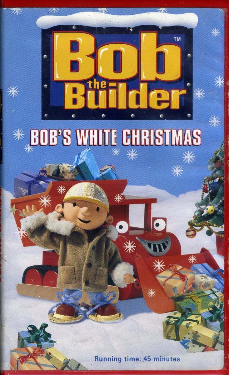 即決〈同梱歓迎〉VHS Bob the Builder - Bob's White Xmas ボブとはたらくブーブーズ アニメ ビデオ◎その他多数出品中∞3371_画像1