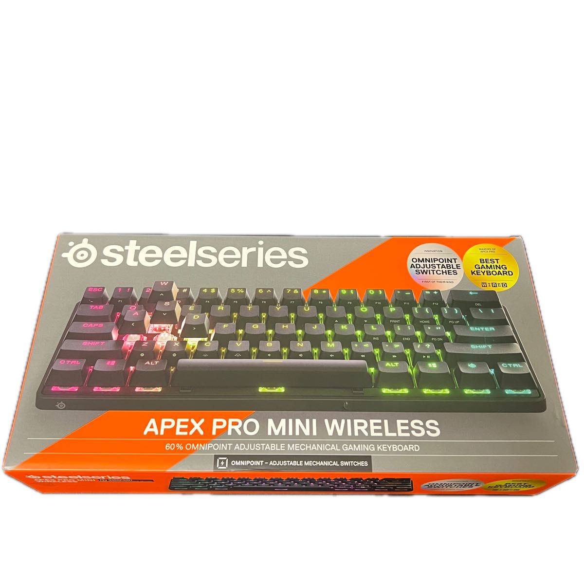 訳あり】SteelSeries APEX PRO MINI wirelessゲーミング 訳あり】SteelSeries APEX PRO MINI wirelessゲーミング