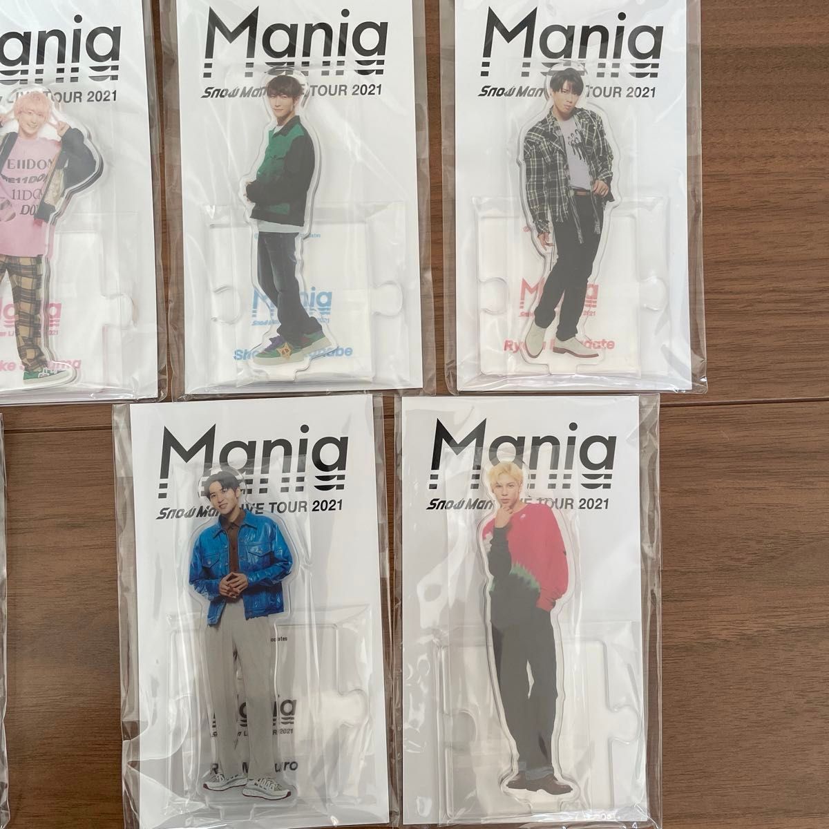 新品未開封】SnowMan LIVE TOUR 2021 Mania アクリルスタンド 新品未開封】SnowMan LIVE TOUR 2021 Mania アクリルスタンド