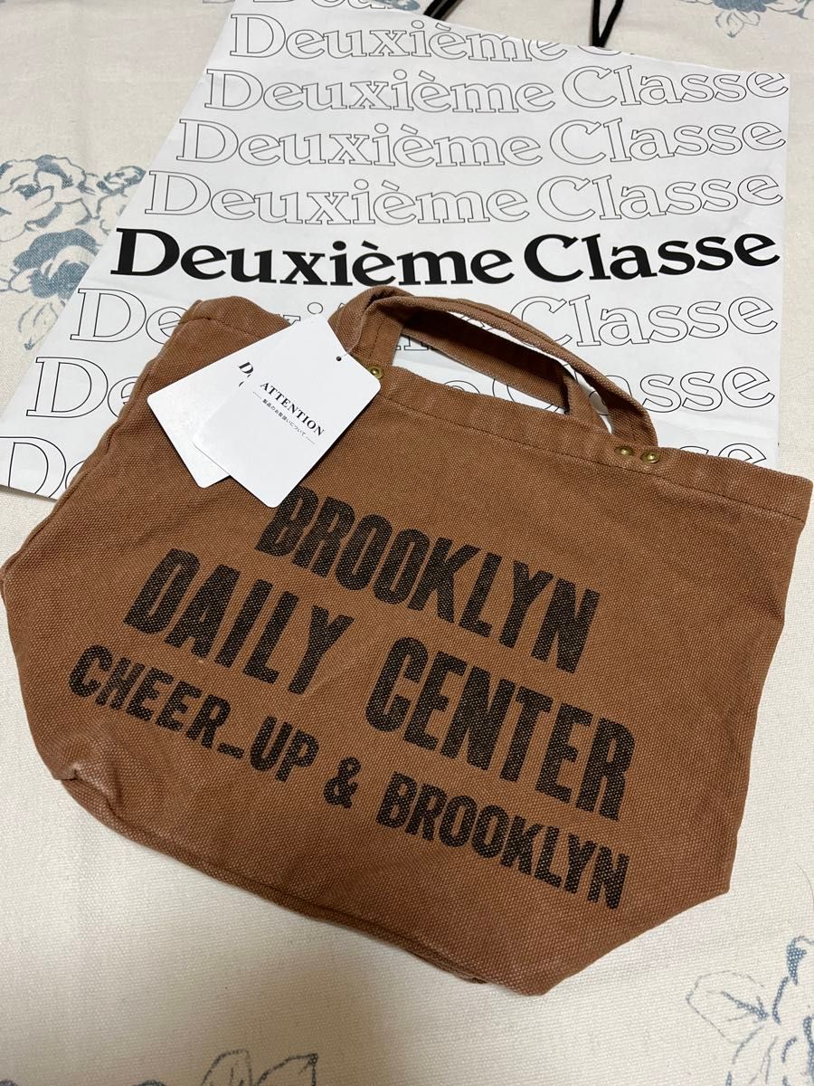 Deuxieme Classe Logo bag small 新品 ロゴバッグ 小 Deuxieme Classe Logo bag small 新品 ロゴバッグ 小