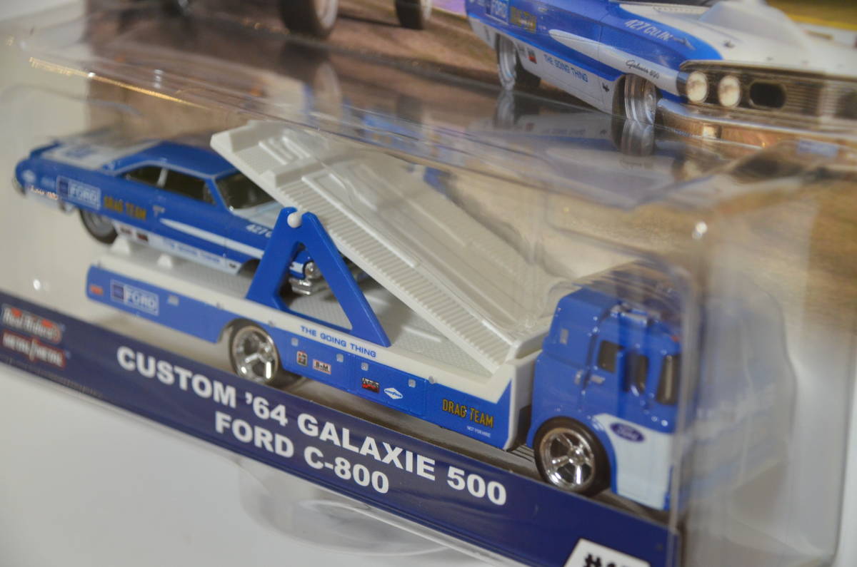 Hot Wheels 2019 Team Transport CUSTOM '64 GALAXIE 500 FORD C-800 #15 Fアソート★ホットウィール フォード ギャラクシー_画像3