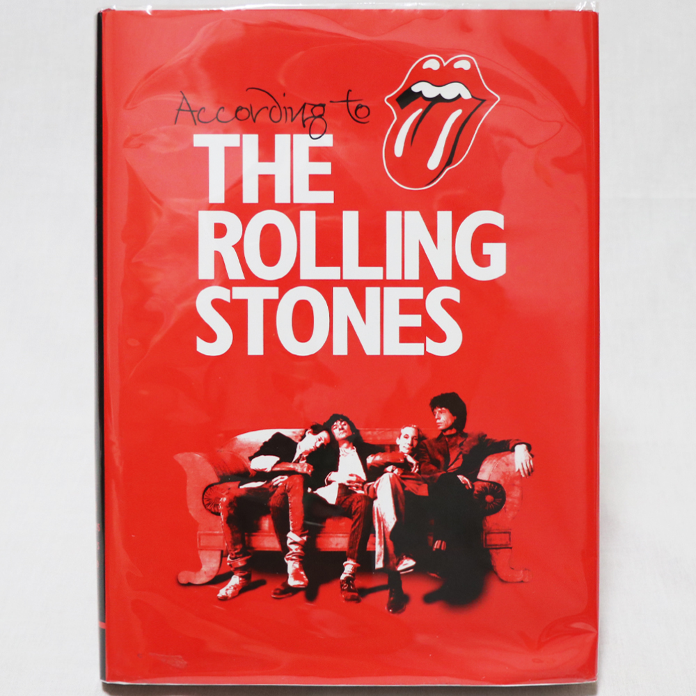 USED極美品洋書 名作 According to The Rolling Stones アコーディング トゥ ザ ローリング ストーンズ(ハードカバー)