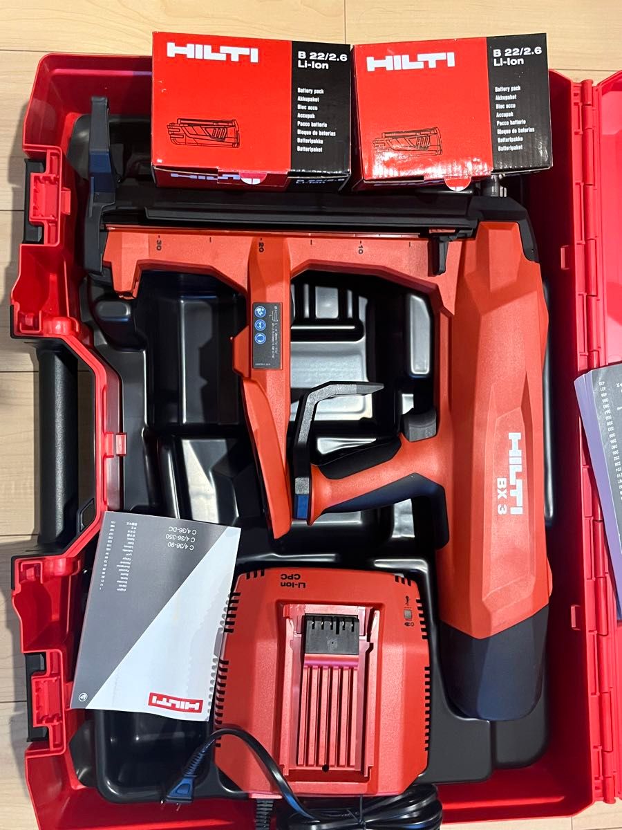 新品未使用HILTI ヒルティ コードレス鋲打機 BX3 本体 新品未使用HILTI ヒルティ コードレス鋲打機 BX3 本体