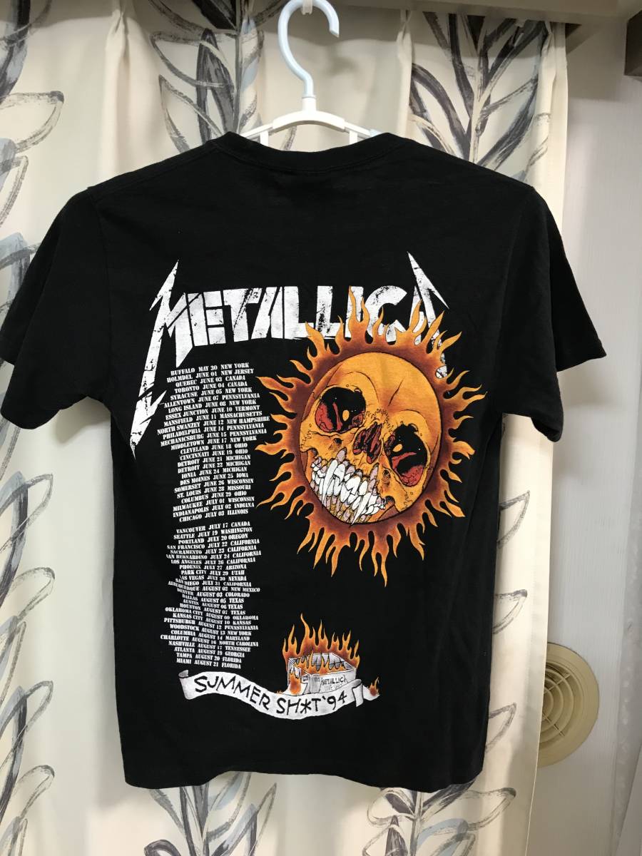 即納最安値 メタリカ Tシャツ 1994年ビンテージ metallica 5PYVv