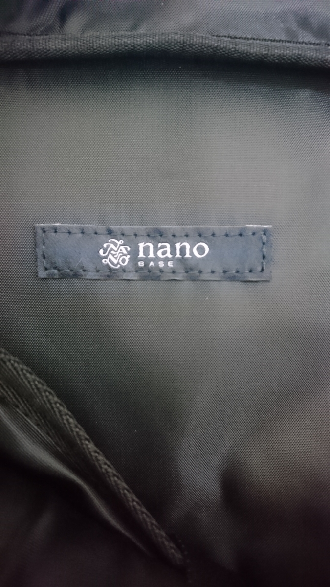  новый товар nano * Universe nano*universe 3way сумка деловой рюкзак плечо хаки 
