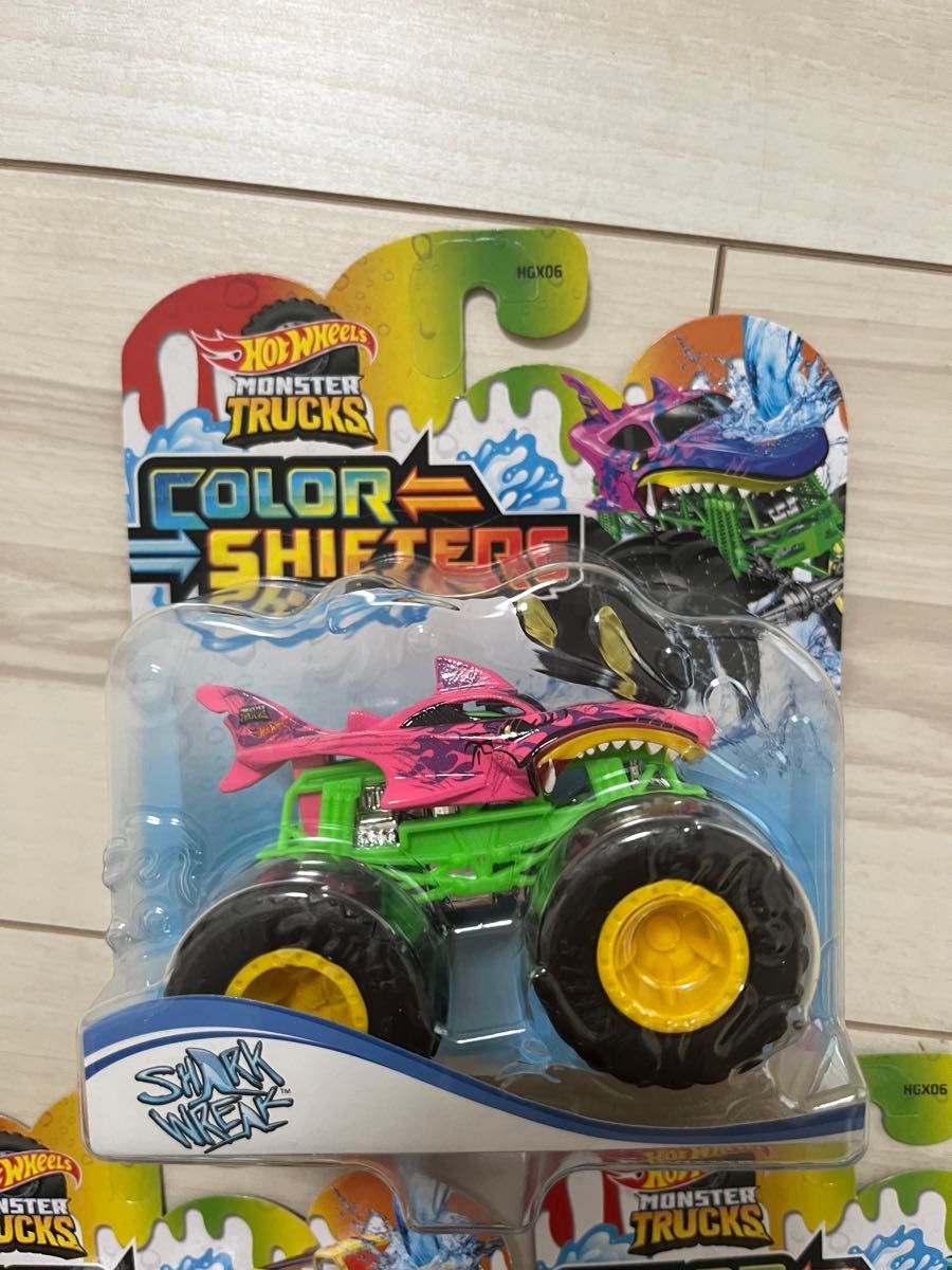 新品】日本未発売5台セットhot wheelsトラックモンスター