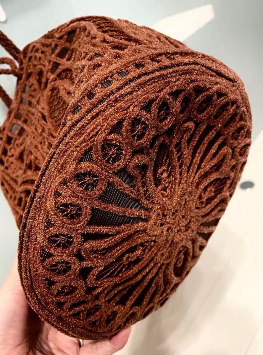短時間のみ使用】Mame Kurogouchi コード刺繍バッグ|Yahoo 短時間のみ使用】Mame Kurogouchi コード刺繍バッグ|Yahoo