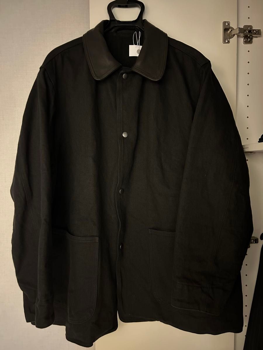 COMOLI 24aw デニム/レザー ワークジャケット サイズ2|Yahoo COMOLI 24aw デニム/レザー ワークジャケット サイズ2|Yahoo