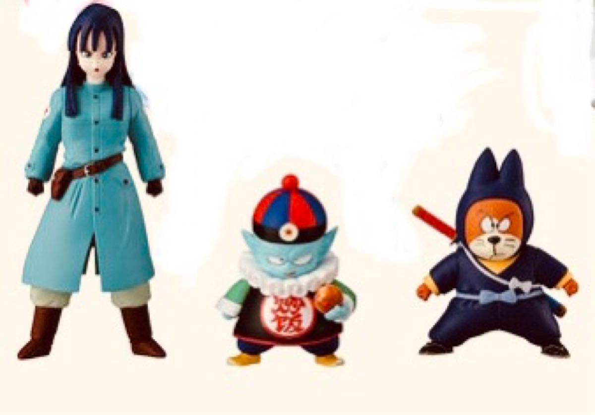 ミニフィギュア 3種のみ【HGドラゴンボール ピラフ一味完全 ミニフィギュア 3種のみ【HGドラゴンボール ピラフ一味完全