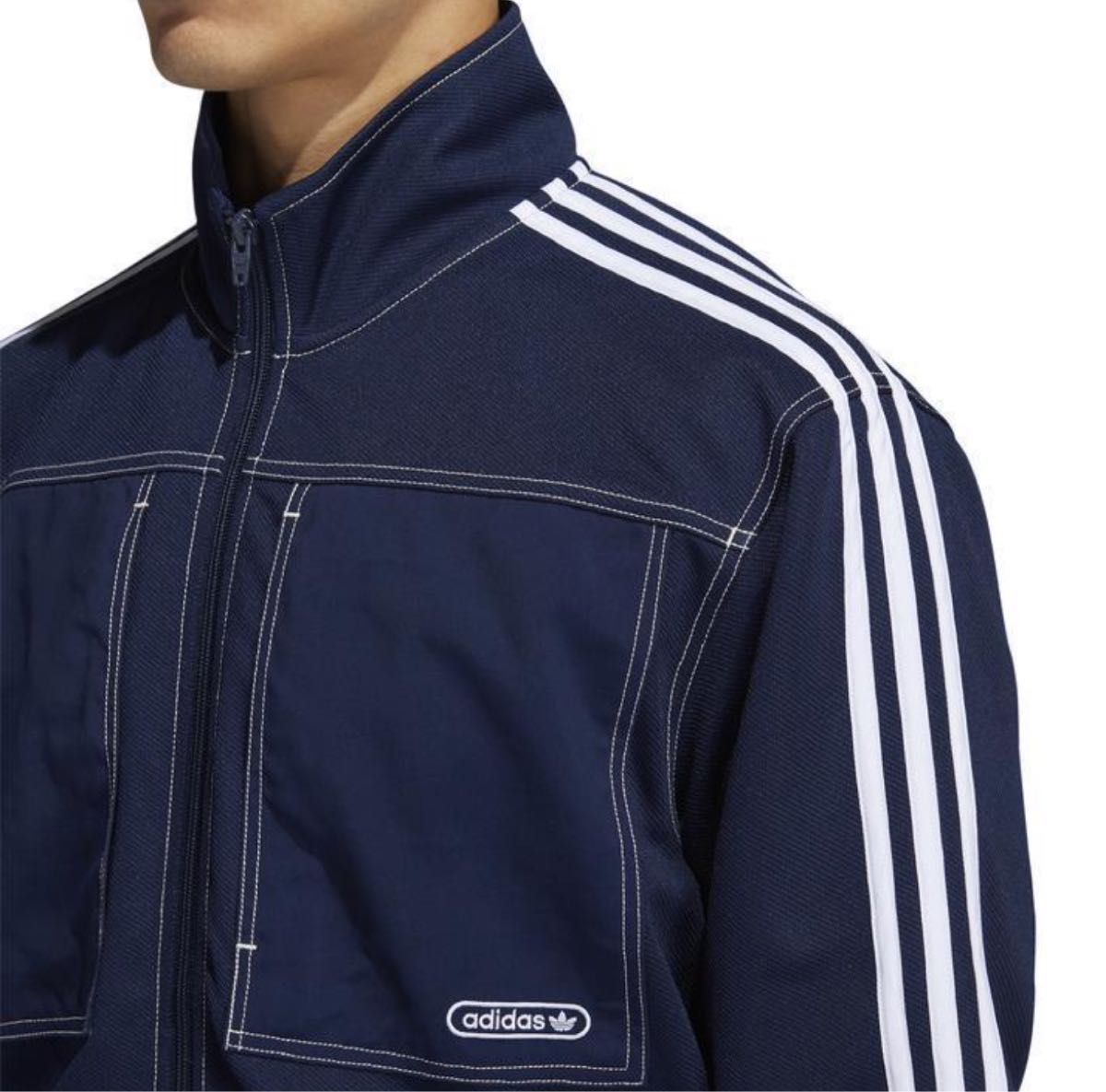 最終値下 美品 adidas トラックジャケット ジャージ ネイビー 最終値下 美品 adidas トラックジャケット ジャージ ネイビー