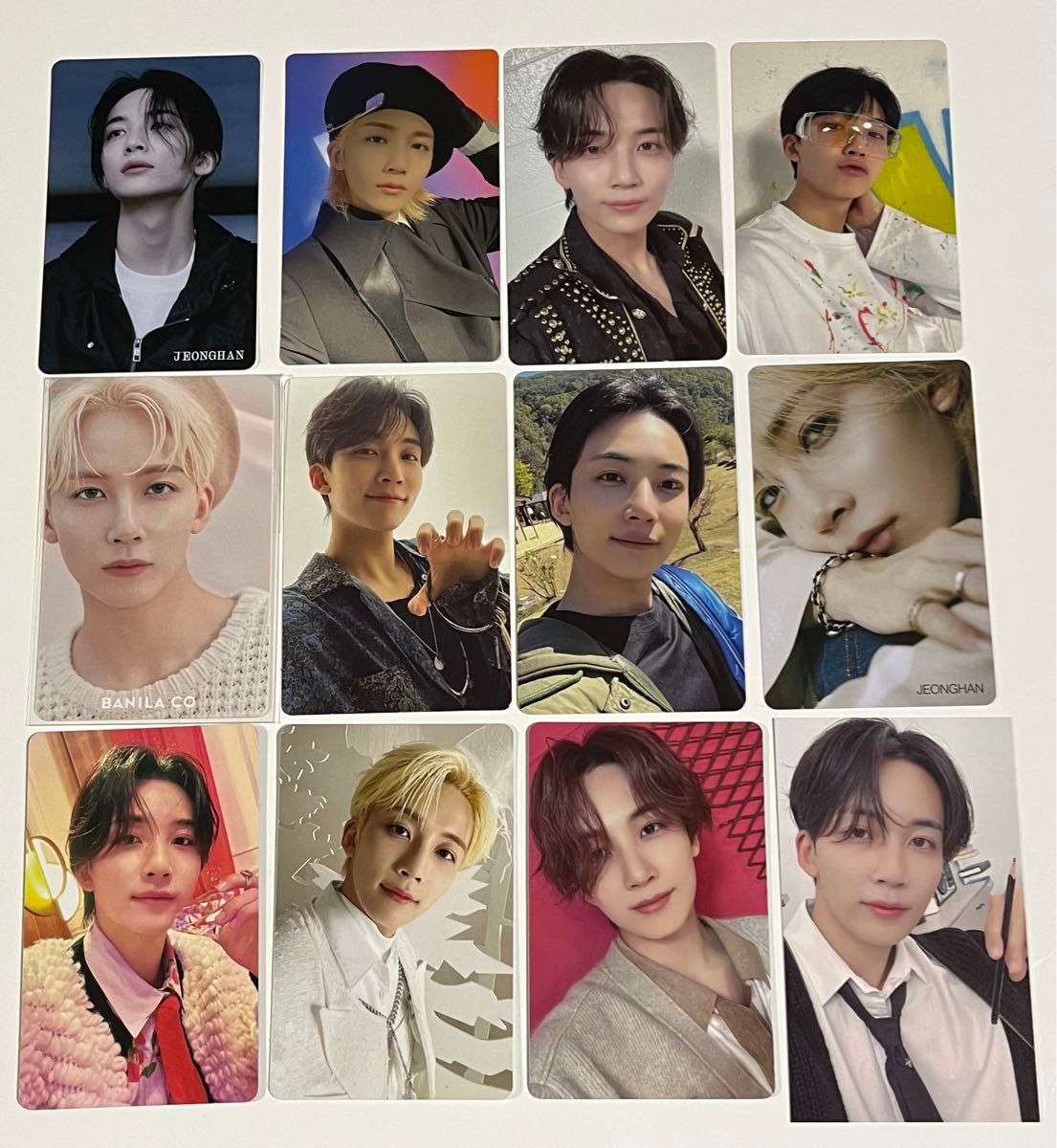 SEVENTEEN JEONGHAN ジョンハントレカまとめ 18枚セット SEVENTEEN セブチ ジョンハン JEONGHAN トレカ まとめ売り