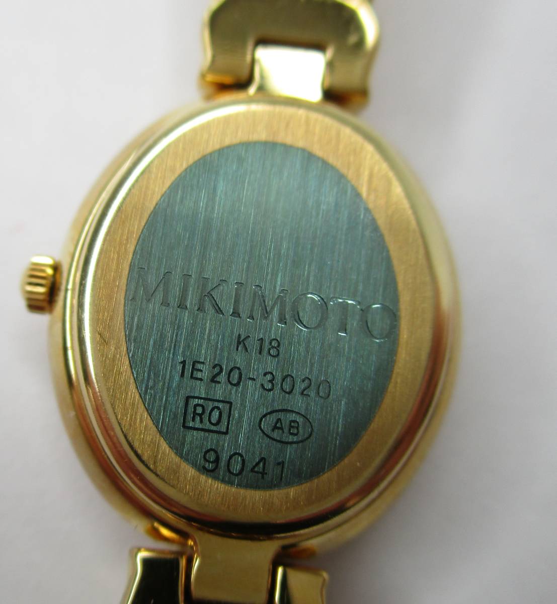 Yahoo!オークション - T-102 ミキモト MIKIMOTO 18金時計