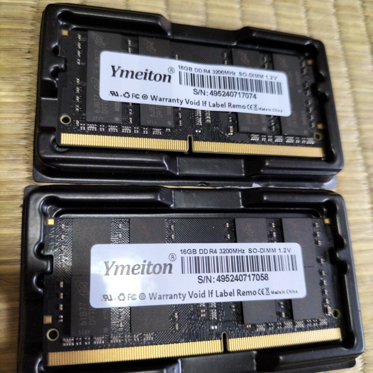 動作品】ノートpc 16GBメモリ Ymeiton DDR4 3200|Yahoo!フリマ 動作品】ノートpc 16GBメモリ Ymeiton DDR4 3200|Yahoo!フリマ