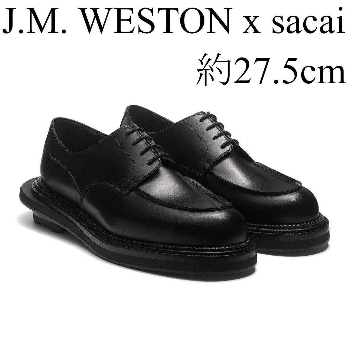 J M WESTON x sacai ゴルフ 8 サカイ 革靴 DARBY サカイ J M WESTON x sacai ゴルフ 8 サカイ 革靴 DARBY サカイ