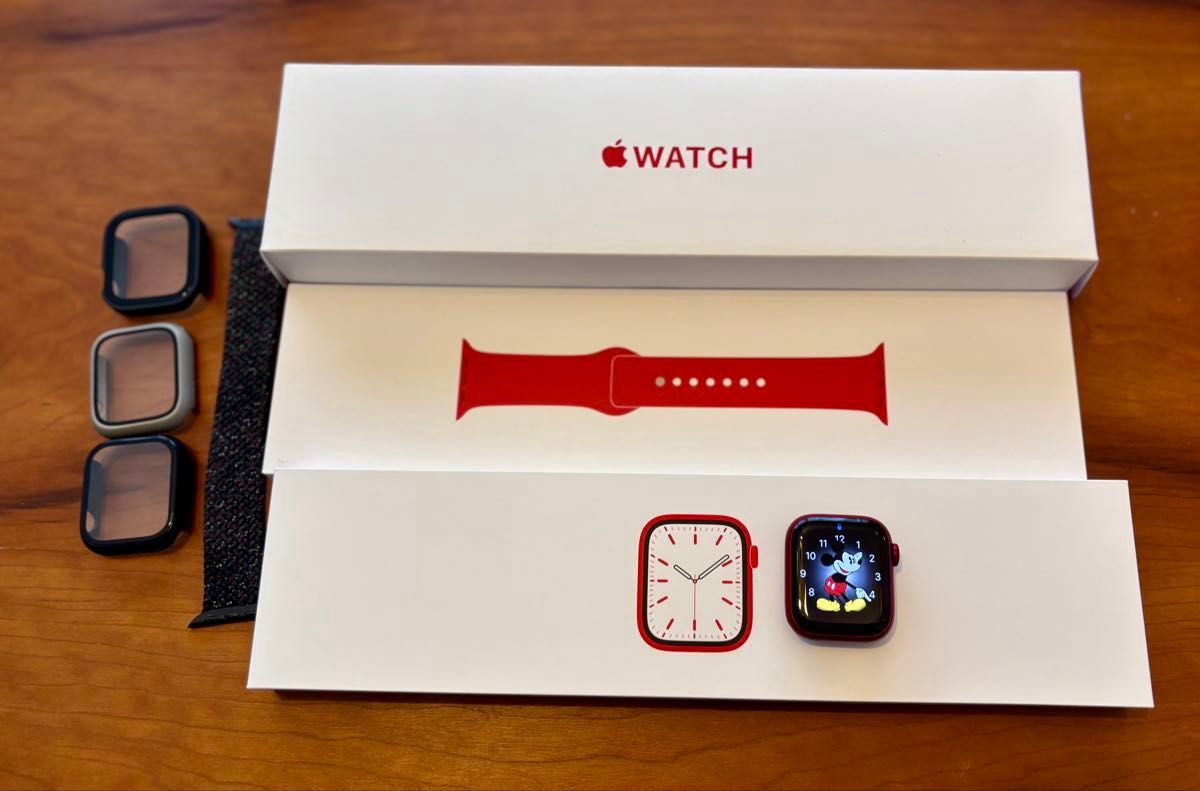 Apple Watch Series 7 GPS 41mm MKN23J/A RED バンド未使用 Apple Watch Series 7 GPS 41mm MKN23J/A RED バンド未使用