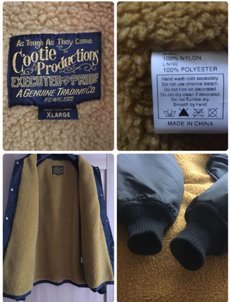 名作 cootie クーティー コーチジャケット 希少 XL kj着用 名作 cootie クーティー コーチジャケット 希少 XL kj着用