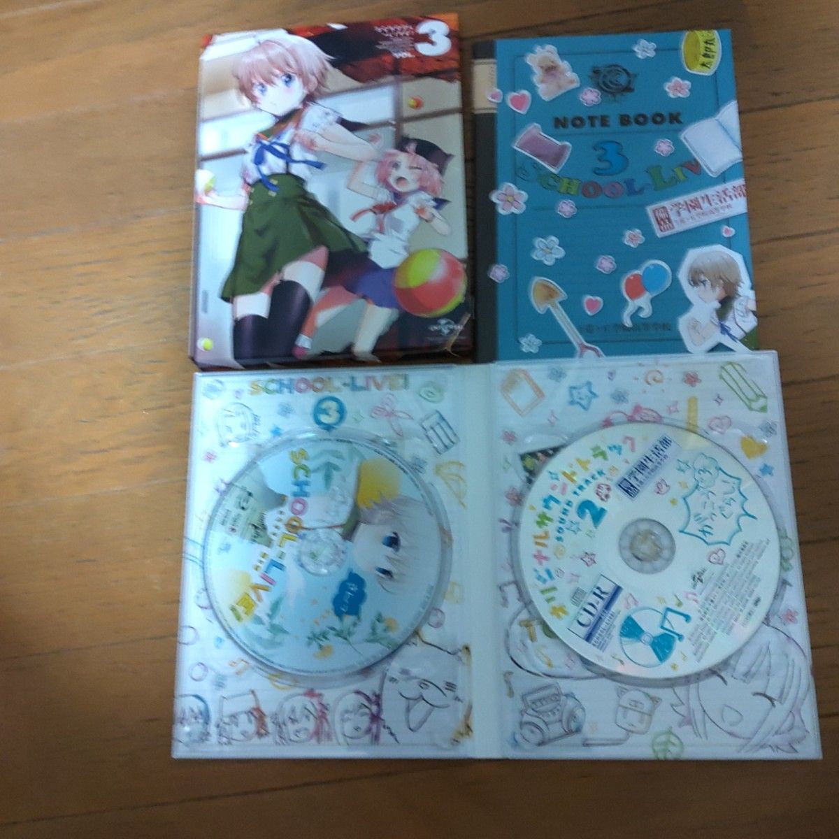 Blu-ray がっこうぐらし 1巻から6巻 初回限定版 アニメイト全巻 Blu-ray がっこうぐらし 1巻から6巻 初回限定版 アニメイト全巻