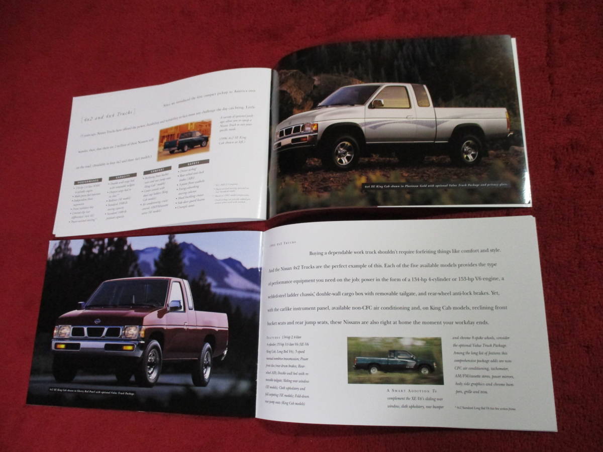 ● NISSAN CARSTRUCKS 左H 1995 96 平成7 8 カタログ 2セット ●_画像3