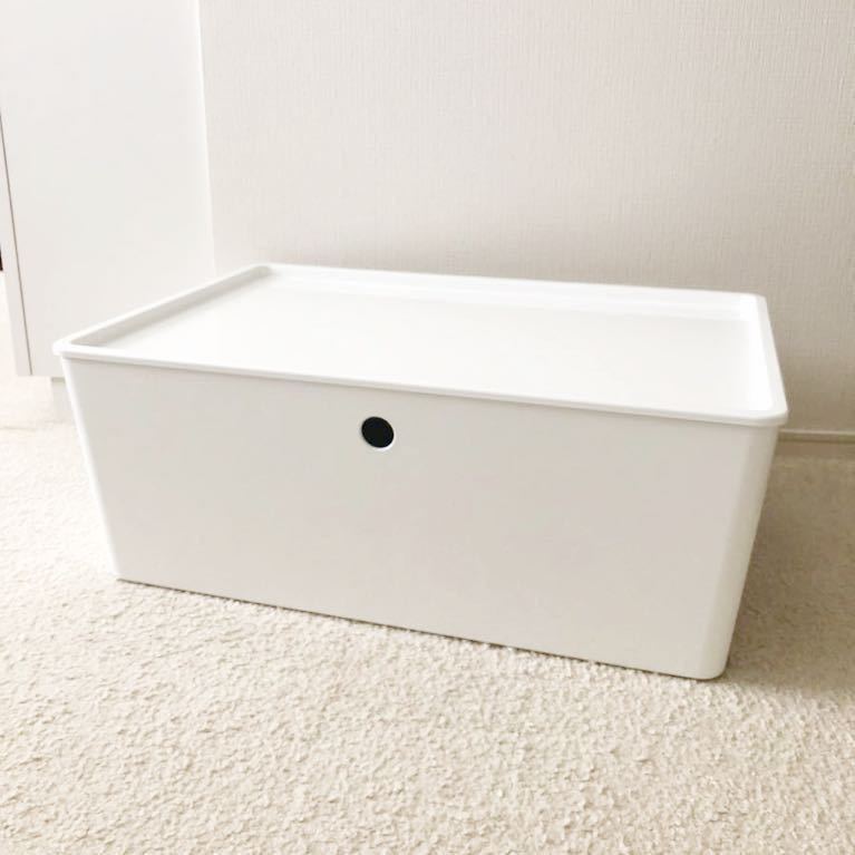 IKEA イケア KUGGIS ふた付きボックス　収納ボックス_画像3