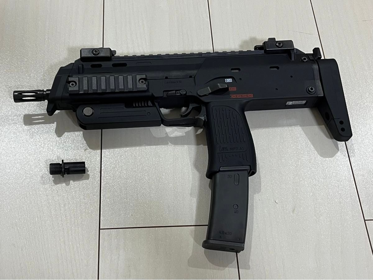 東京マルイ】MP7A1 ブラック ガスブローバックマシンガン サブマシンガン サバゲー ミリタリー TOKYO MARUI ホビー、カルチャー 東京マルイ】MP7A1 ブラック ガスブローバックマシンガン サブマシンガン サバゲー ミリタリー TOKYO MARUI ホビー、カルチャー