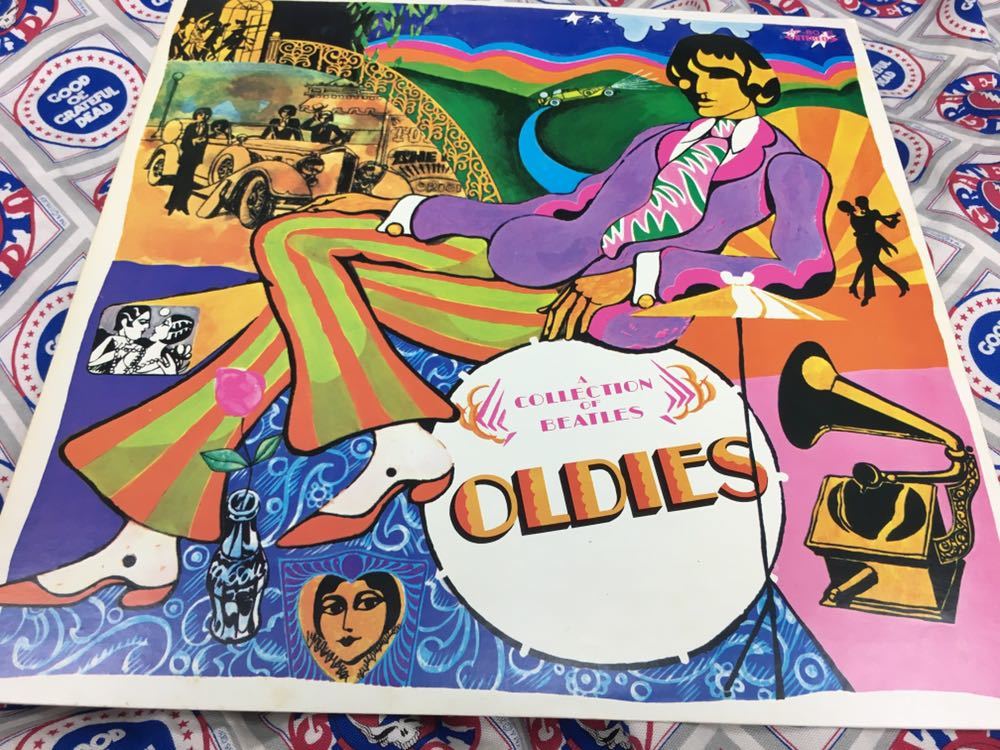 The Beatles★中古LP国内赤盤「ビートルズ～オールディーズ」_画像1