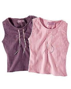 ◆タンクトップ ２枚組 【６才】◆フランス直輸入、新品♪