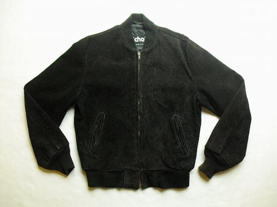 爆売り！ Vintage black suede leather jacket レザー レザージャケット