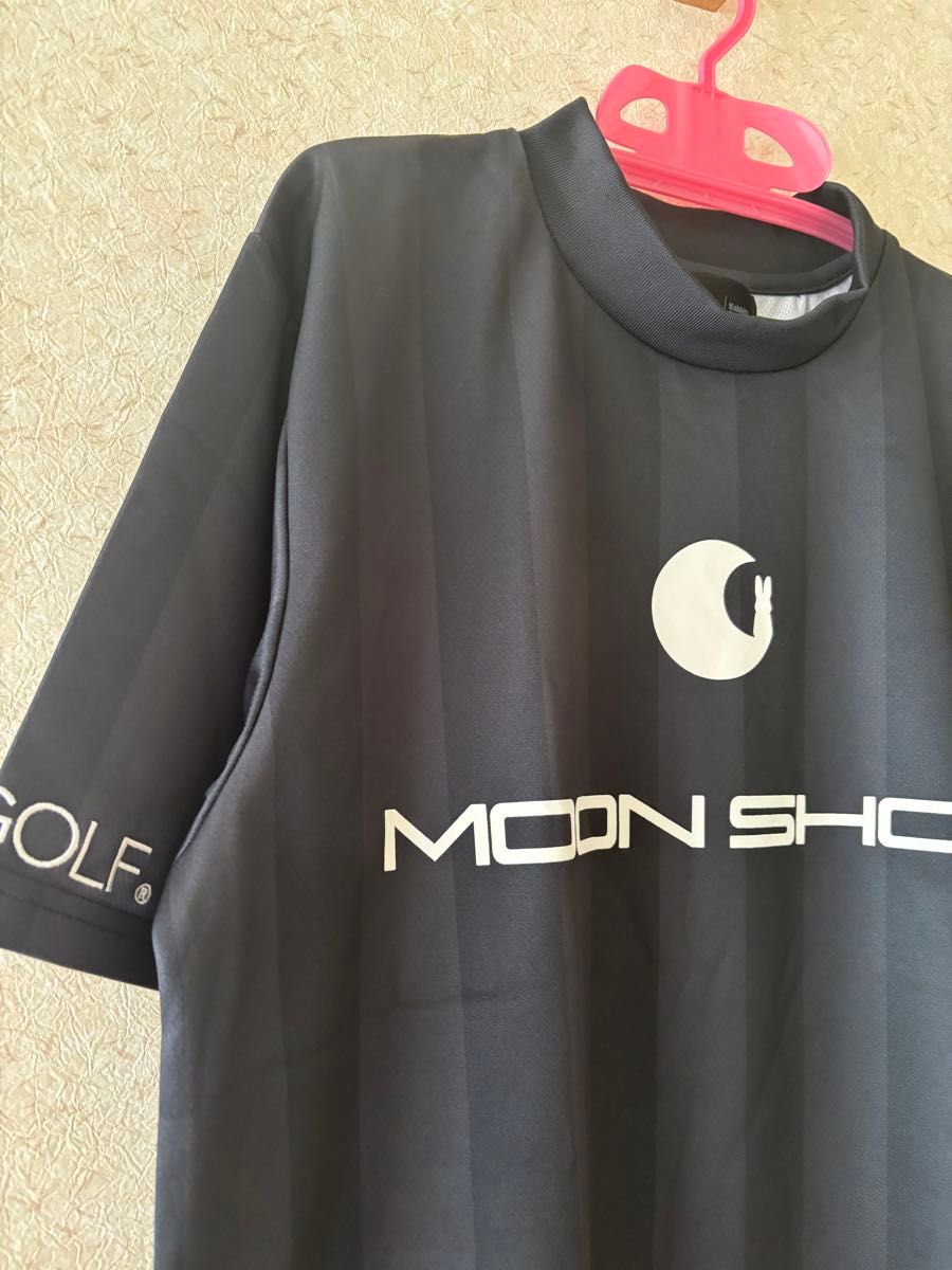 FR2 GOLF MOONSHOT ストライプモックネックTシャツ 黒 L|Yahoo FR2 GOLF MOONSHOT ストライプモックネックTシャツ 黒 L|Yahoo