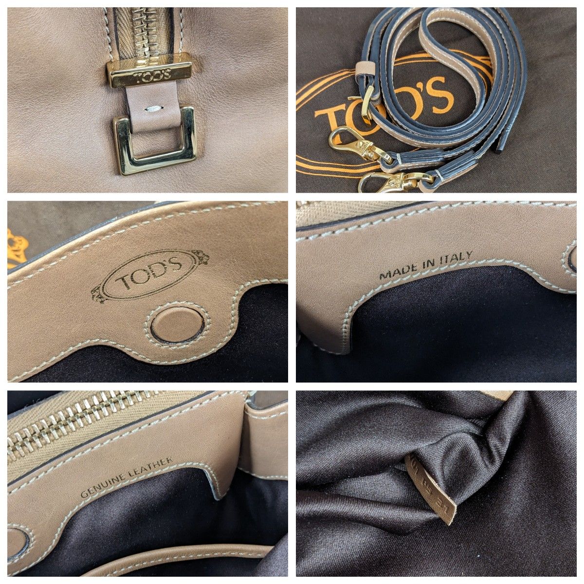 TOD'S Dバッグ Dスタイリング ハンドバッグ ショルダー 2way TOD'S Dバッグ Dスタイリング ハンドバッグ ショルダー 2way