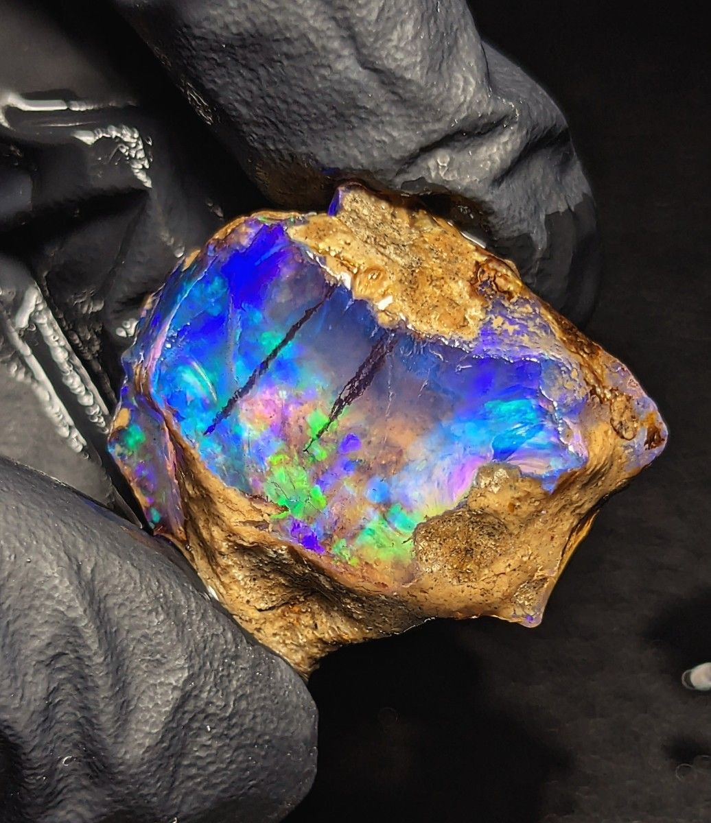 A*e様 エチオピア オパール 青 ブルー 原石 49ct 標本 鉱石 36 5ct】エチオピア オパール 原石 天然石 鉱物 標本 鉱石